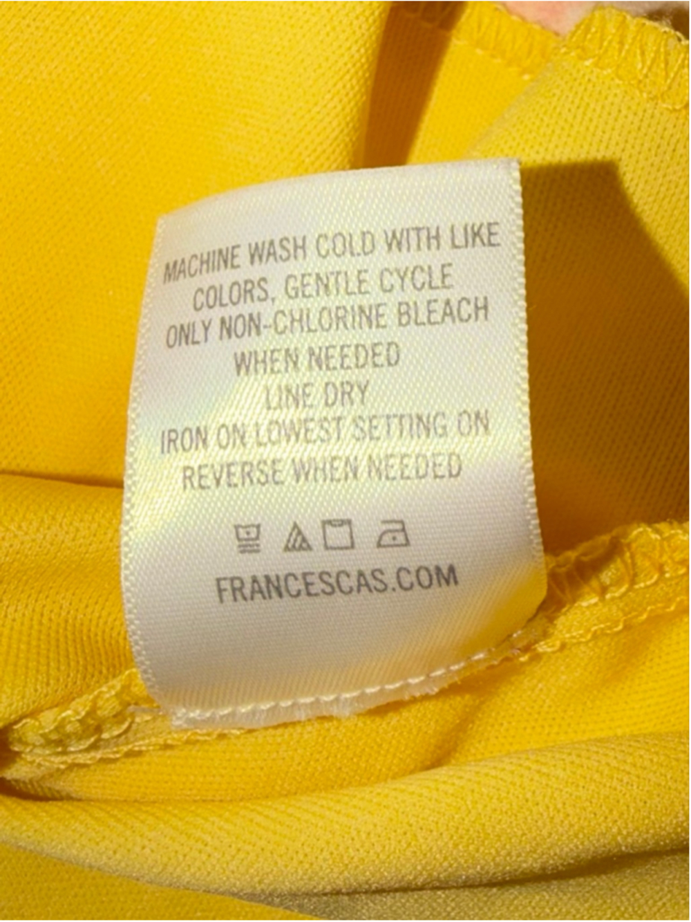 Francesca Mi Ami S Yellow Floral Chiffon Sheer Midi Dress Women Sundress Garden - Picture 5 of 11